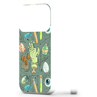 Motif expérimental de dessin animé pour Halloween