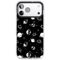 White Planets On Black