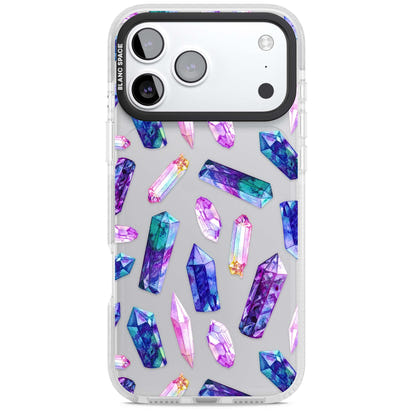 Iridescent Prism Crystals