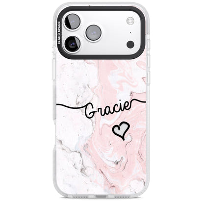 Personalised Pink Marble