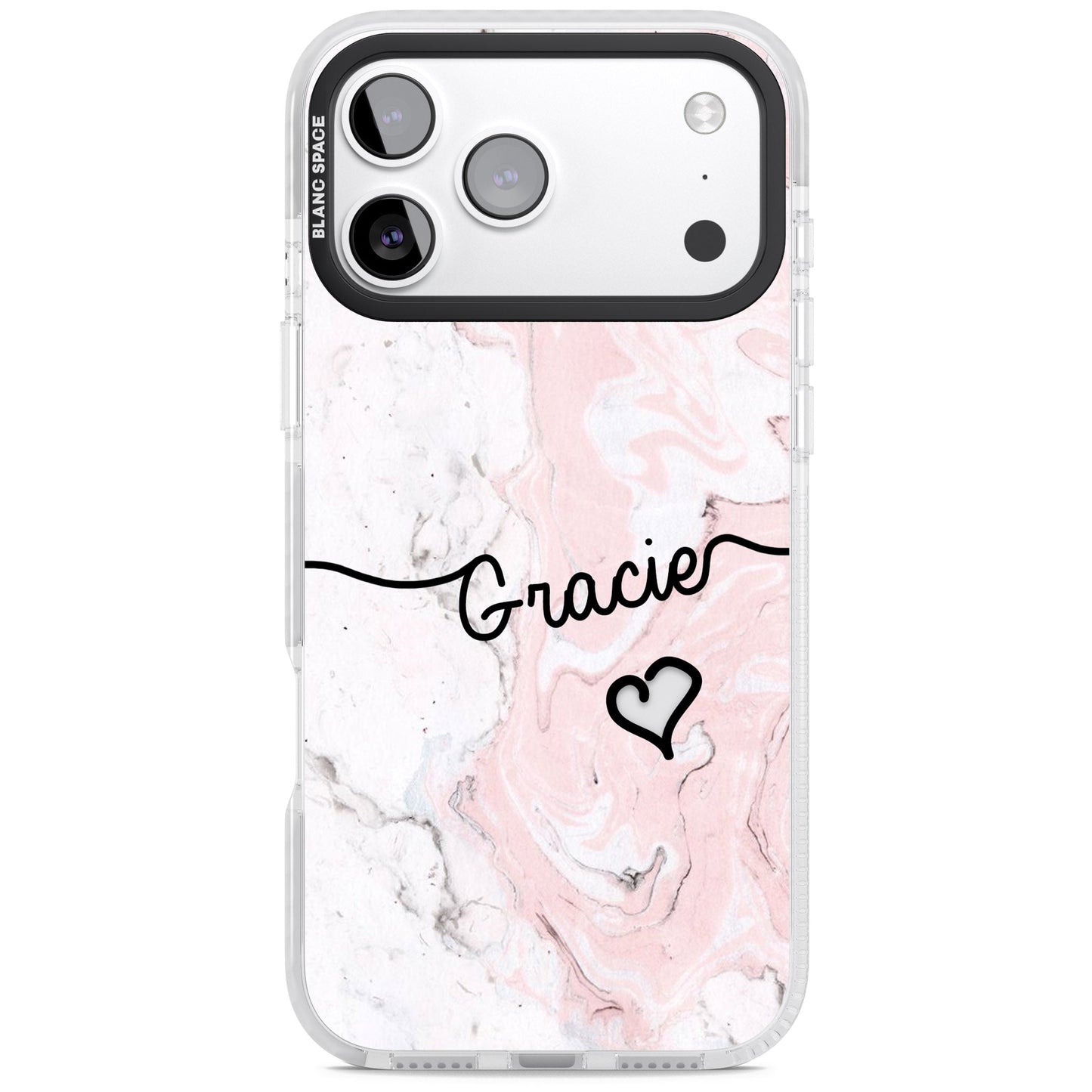 Personalised Pink Marble