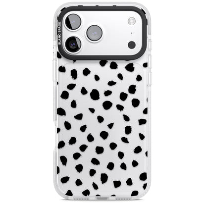 Black Dalmatian Polka Dot