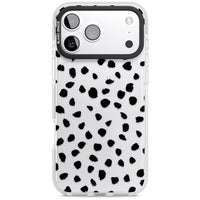 Black Dalmatian Polka Dot