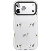 Motif de chien dalmatien