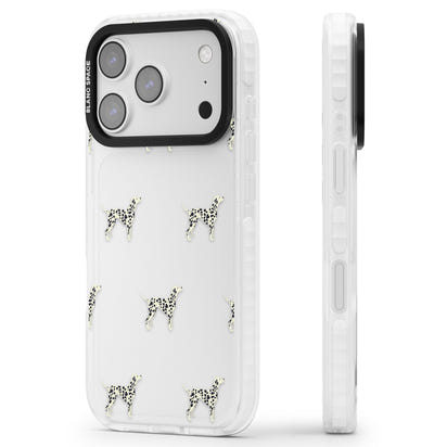 Motif de chien dalmatien