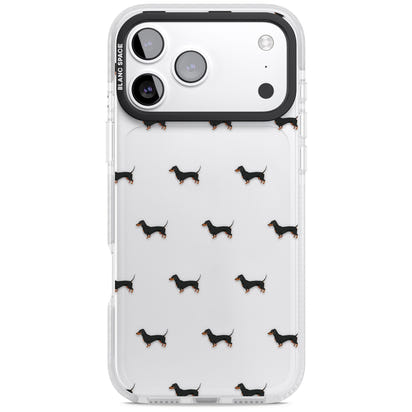 Dachshund Pattern Clear