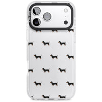 Dachshund Pattern Clear