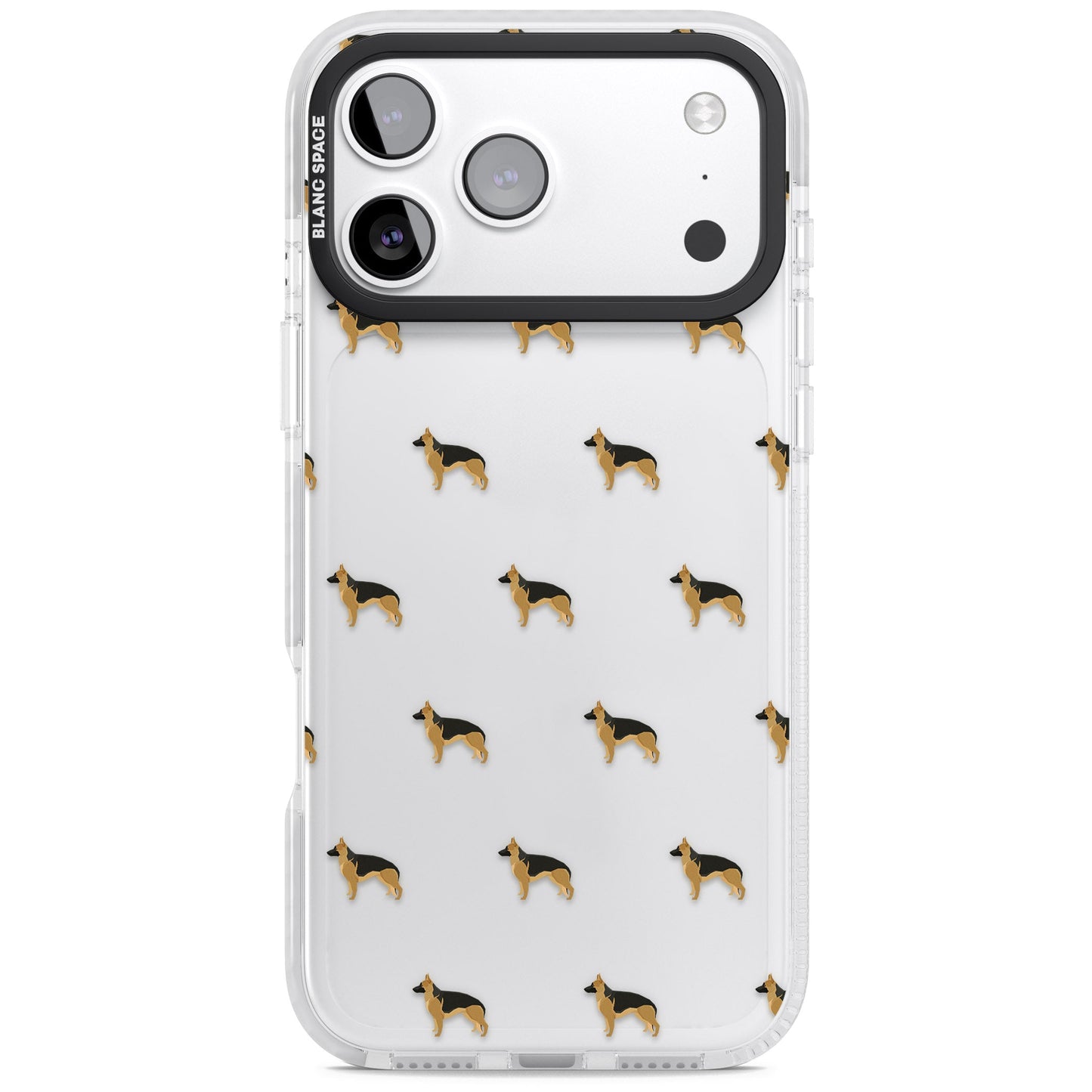 German Shepherd Pattern Clear