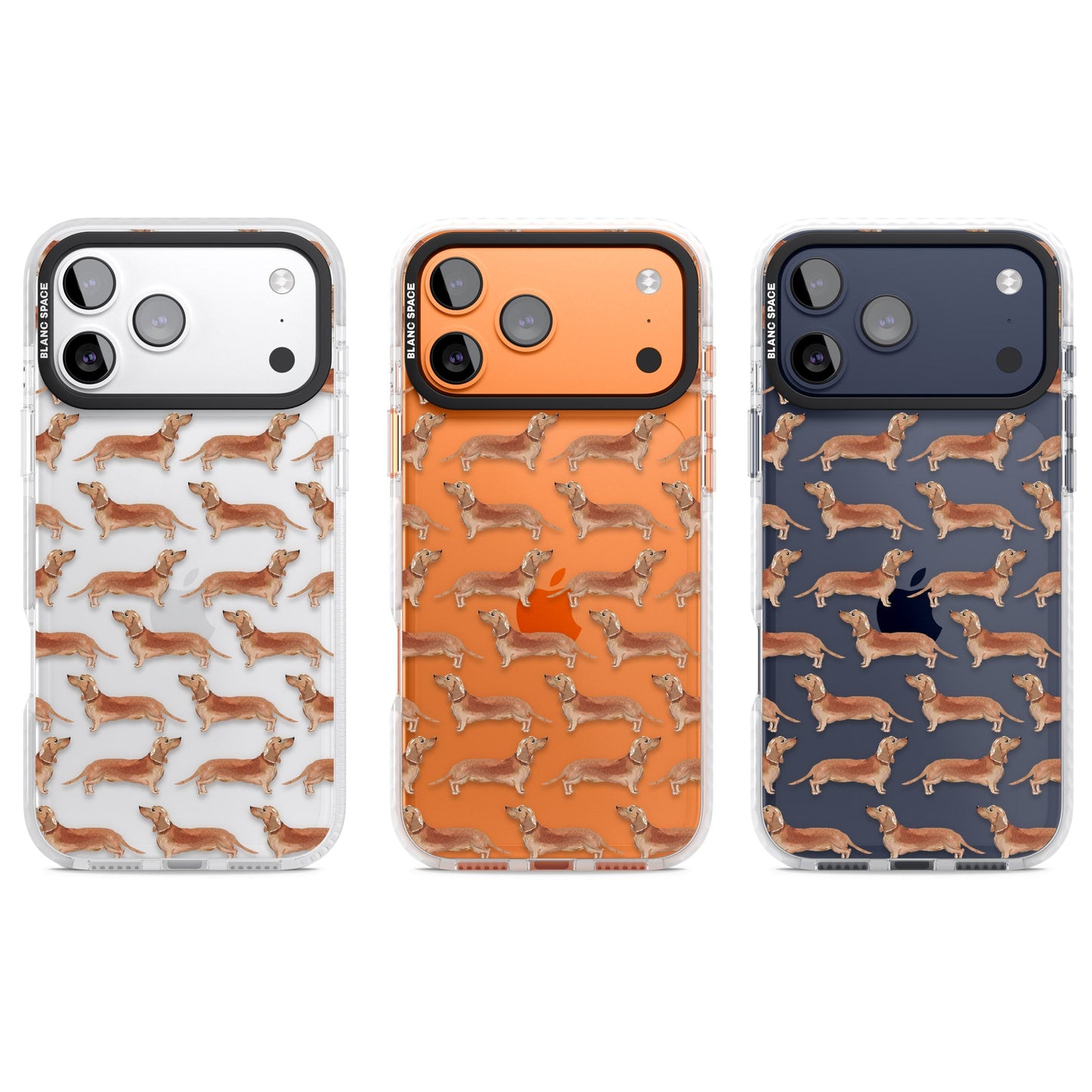 Dachshund Watercolor Dog Pattern