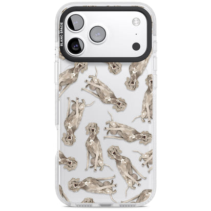 Weimaraner Watercolor Dog