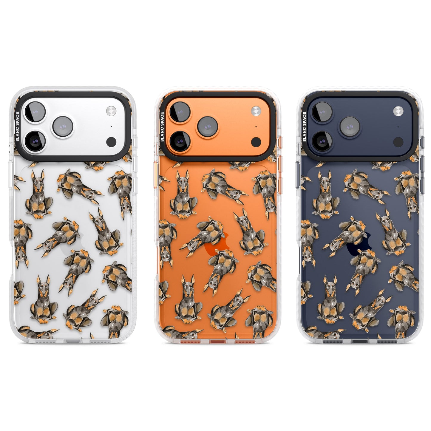 Doberman Watercolor Dog