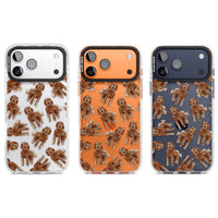 Labradoodle Brown Pattern