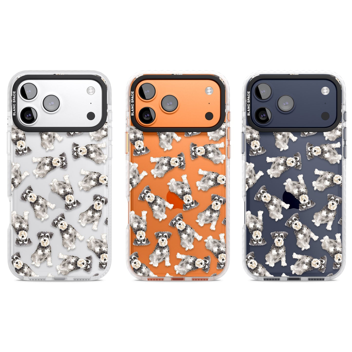 Aquarellzeichnung eines Zwergschnauzers