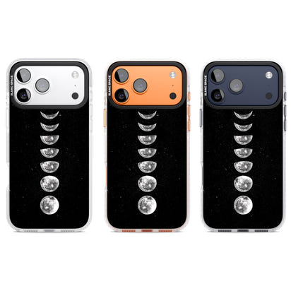 Light Watercolour Moons