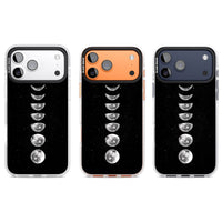 Light Watercolour Moons