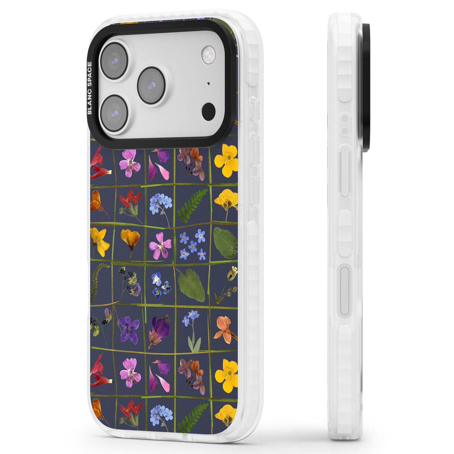 Grille de fleurs sauvages