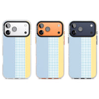 Abstract Grid Blue & Yellow