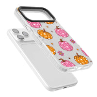 Motif de citrouilles Fleurs et Étoiles