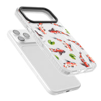 Aquarelle de poissons koi