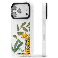 Grand motif de chat de la jungle