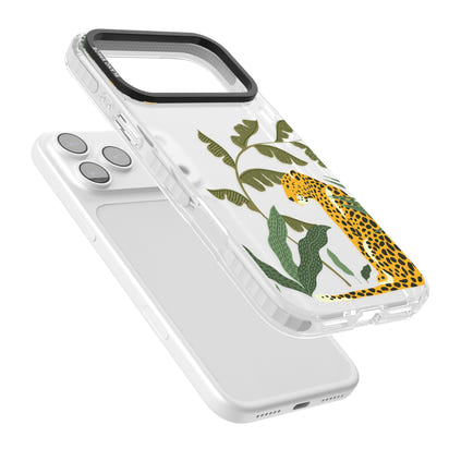 Grand motif de chat de la jungle