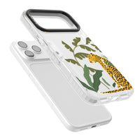 Grand motif de chat de la jungle