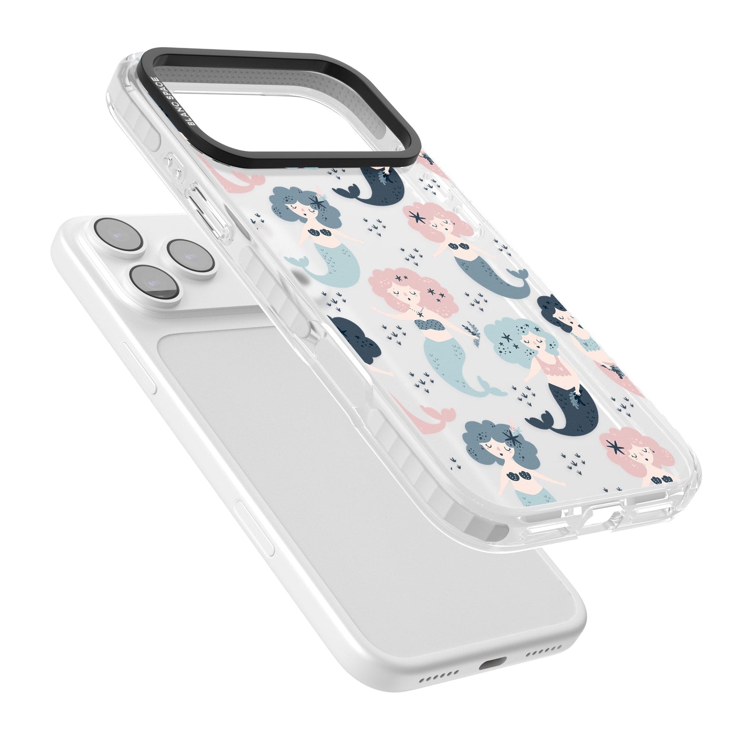 Pastellfarbene Meerjungfrauen