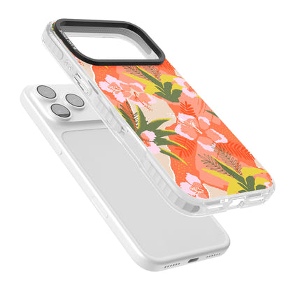 Hawaiian Flowers Abstract Pattern