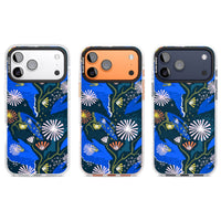 Dark Botanicals Abstract Pattern