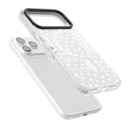 Messy White Dot Pattern