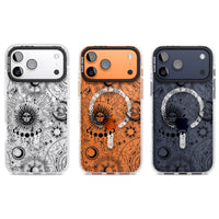 Soleils et Zodiaque Carte solaire