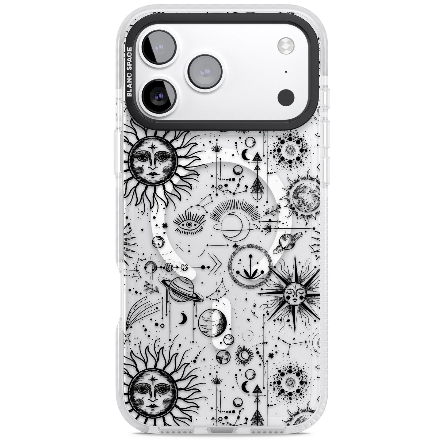 Cosmic Sun & Planets Zodiac