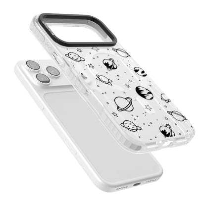 Croquis cosmique Noir Clair