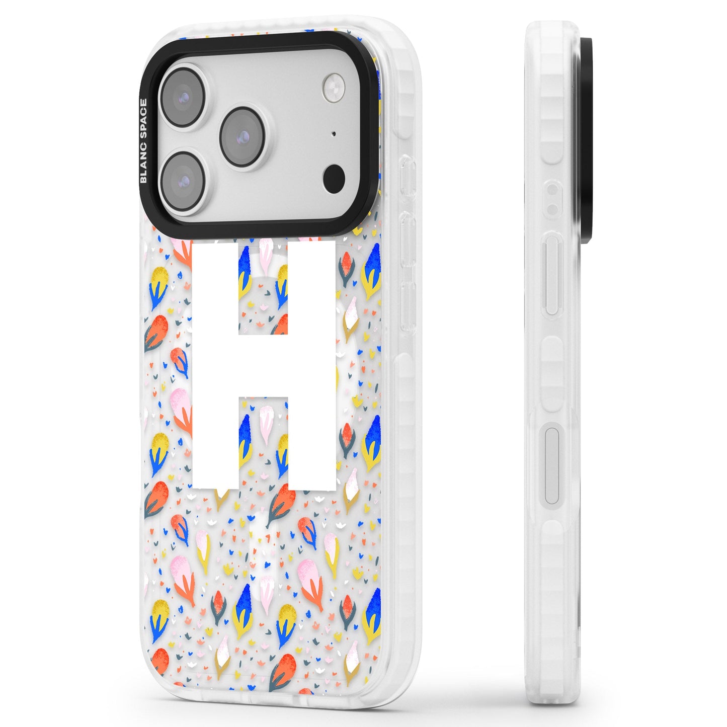 Personalised Abstract Floral Initial