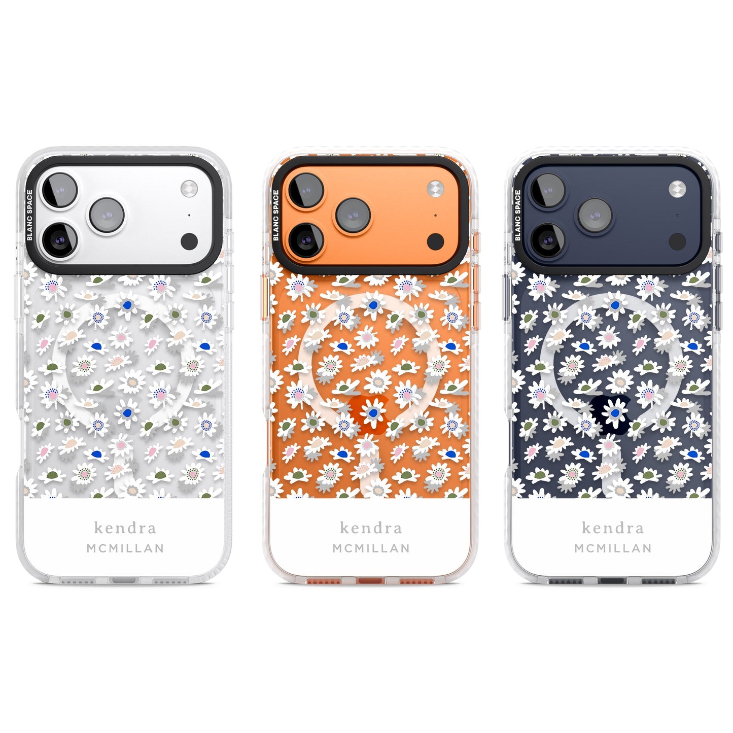 Personalised Grey & White Daisies