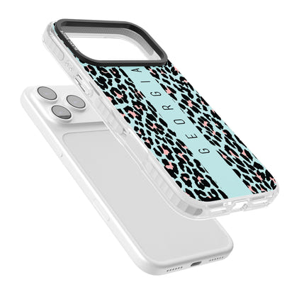 Léopard bleu personnalisé