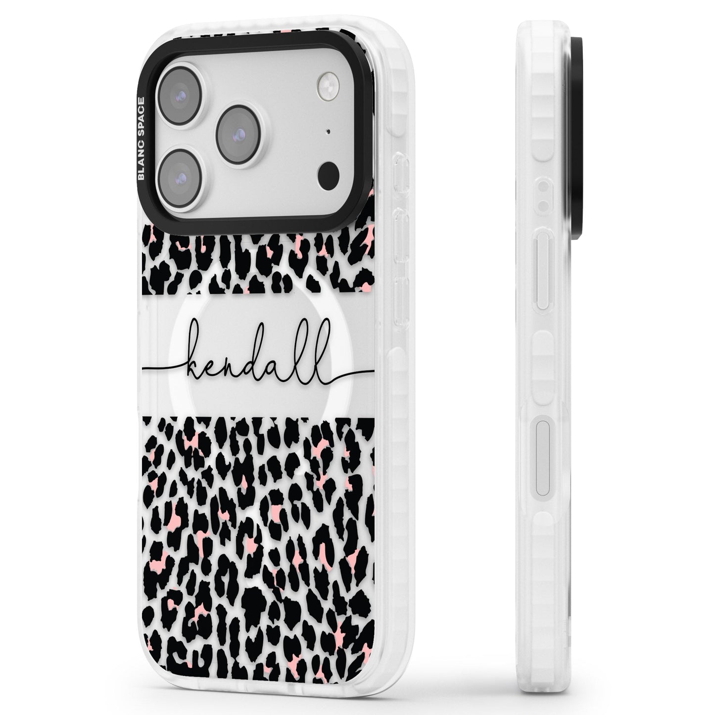 Personalised Cursive Leopard Spots