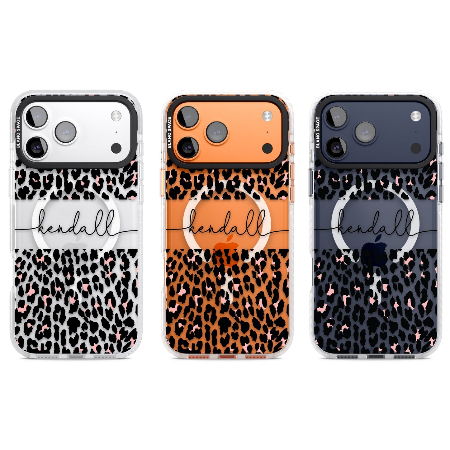 Personalised Cursive Leopard Spots