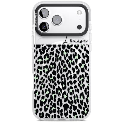 Personalised Seafoam Leopard