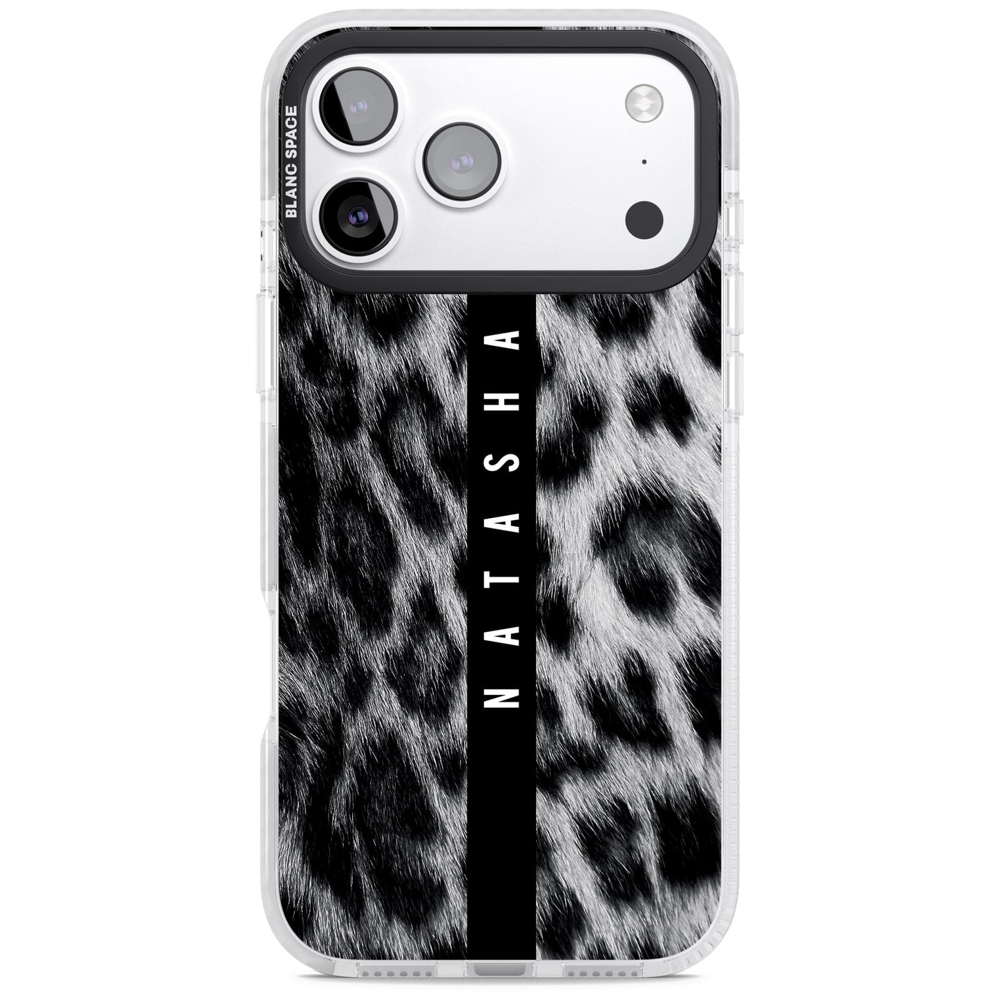 Personalised Snow Leopard Print