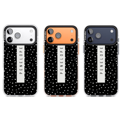 Personalised Black Dots