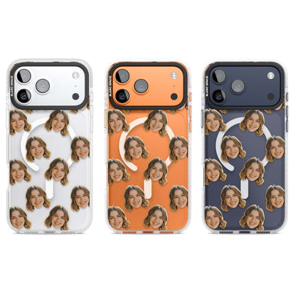 Falling Faces Pattern