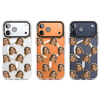 Falling Faces Pattern