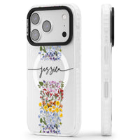 Personalised Wildflower Stripe