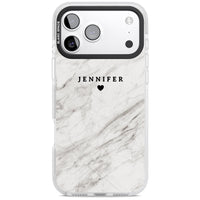 Personalised Light Grey Marble