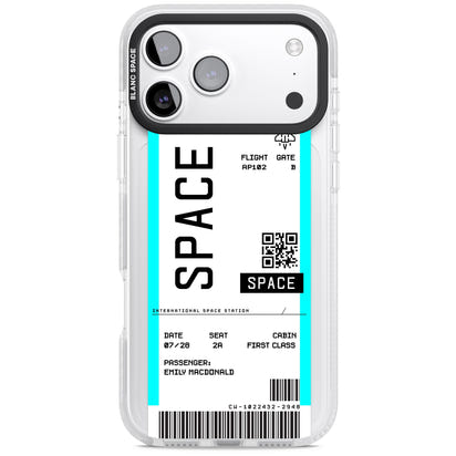 Personalised Space Travel Ticket