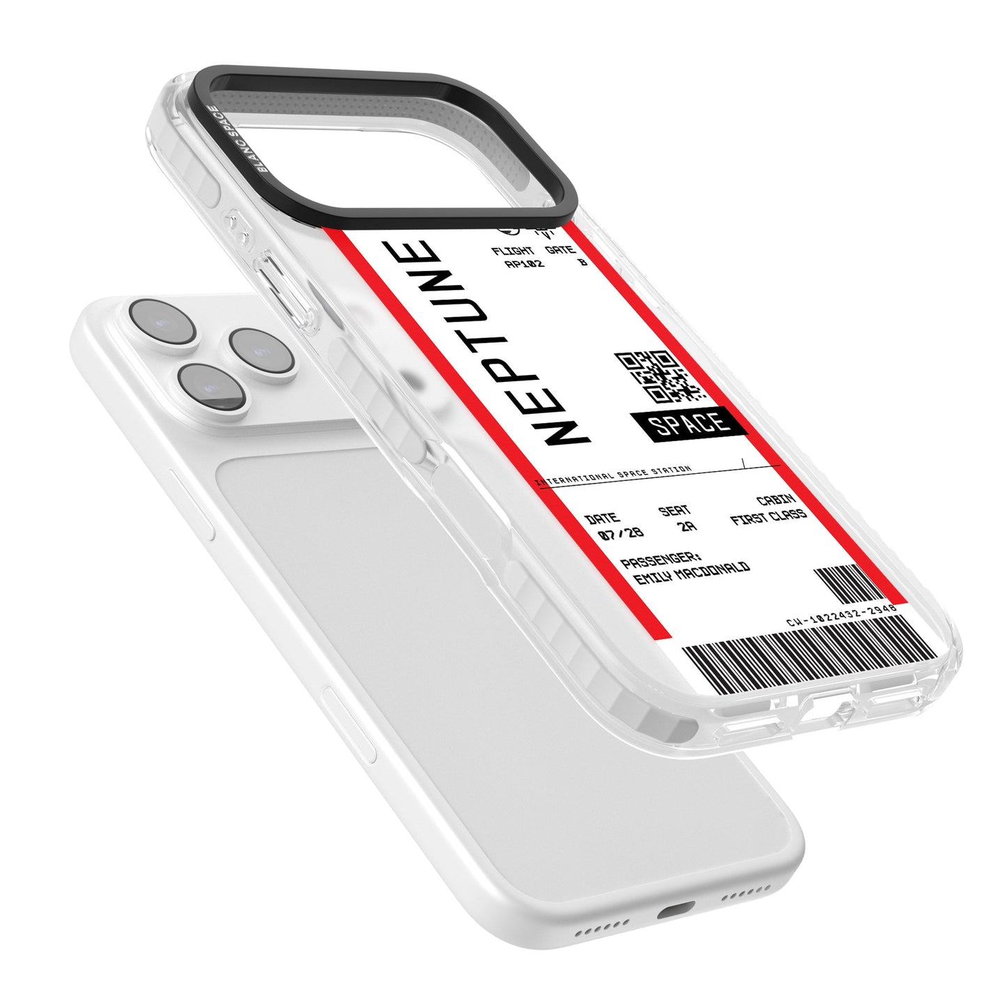 Personalisierte Neptune-Reisekarte