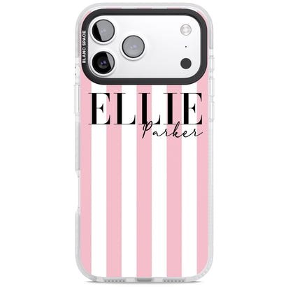 Personalised Pink Stripes