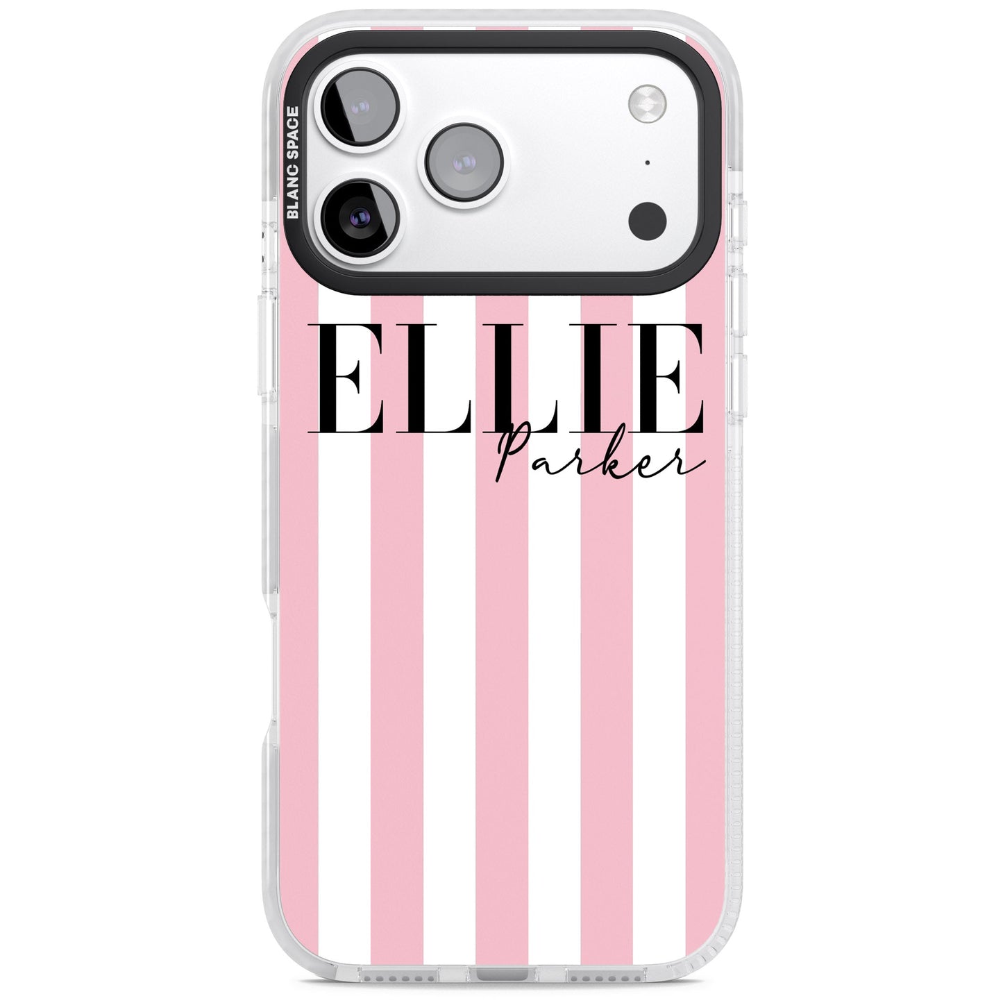 Personalised Pink Stripes