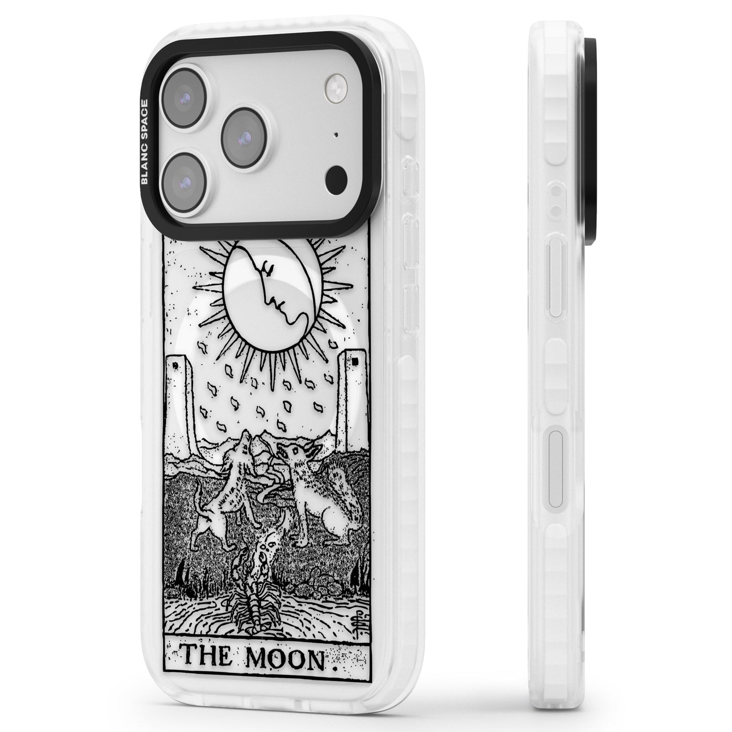 Personalised The Moon Tarot Card (Clear)